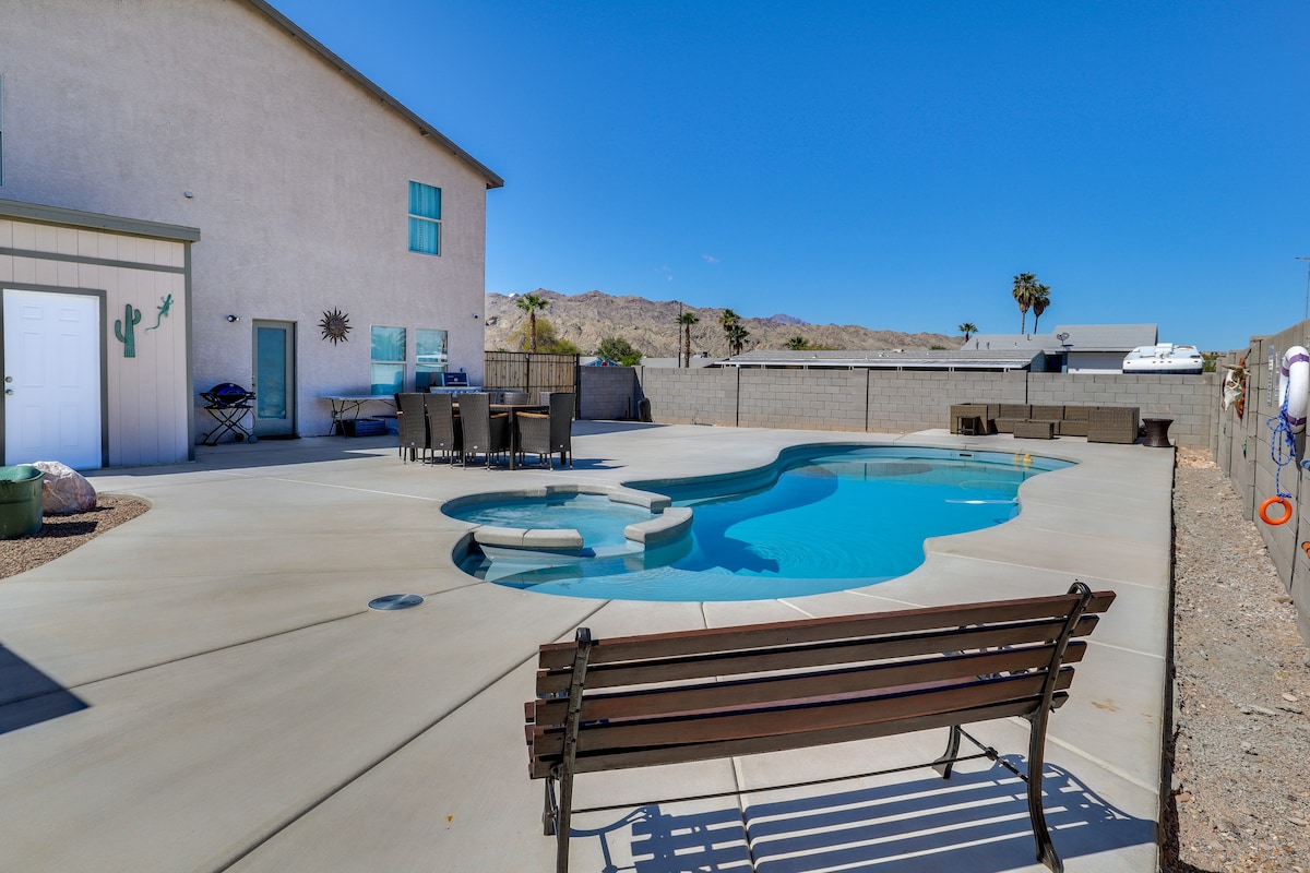 Welcoming Bullhead City Home w/ Pool & Game Room!