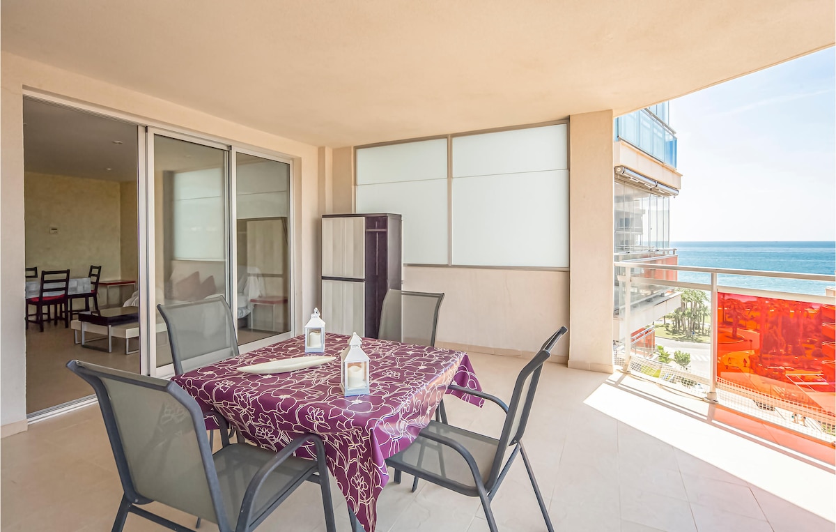 Amazing apartment in Oropesa del Mar with sauna