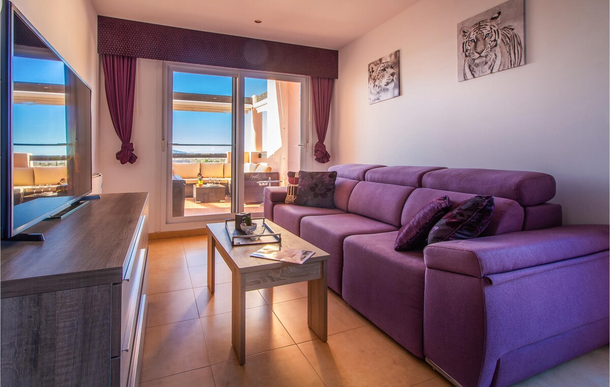 位于Alhama de Murcia的惊艳公寓，可供2人入住