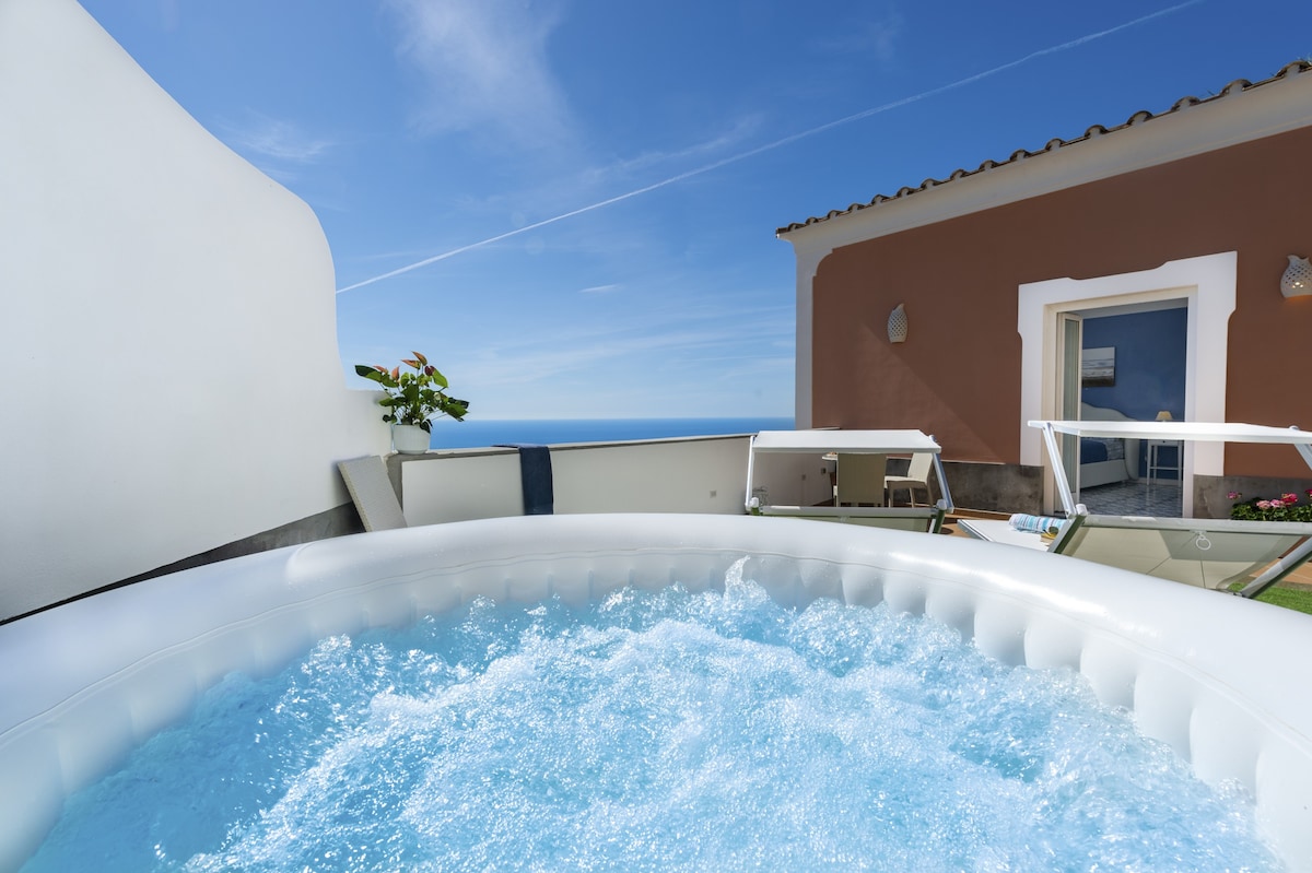 Casa Terry -热水浴缸和美丽的海景