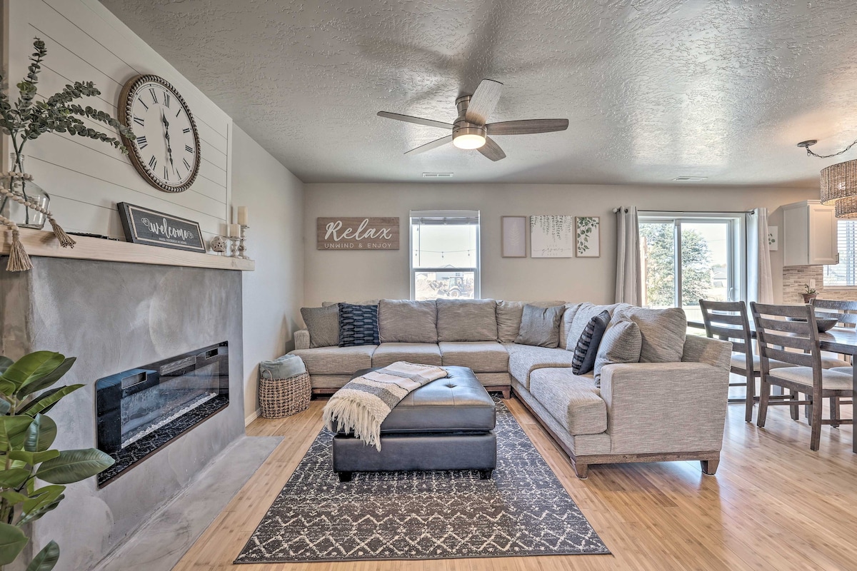 Stunning Nampa Home Nearby Park w/ Fire Pit!