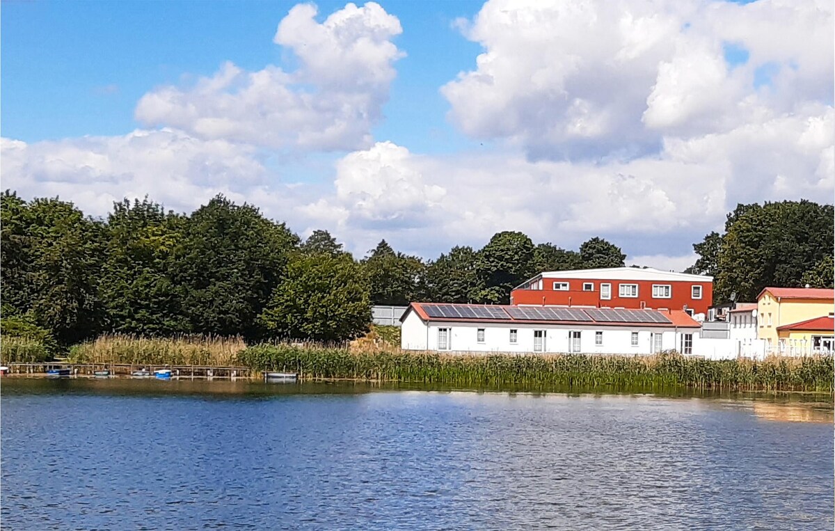 Nice home in Gützkow with lake view