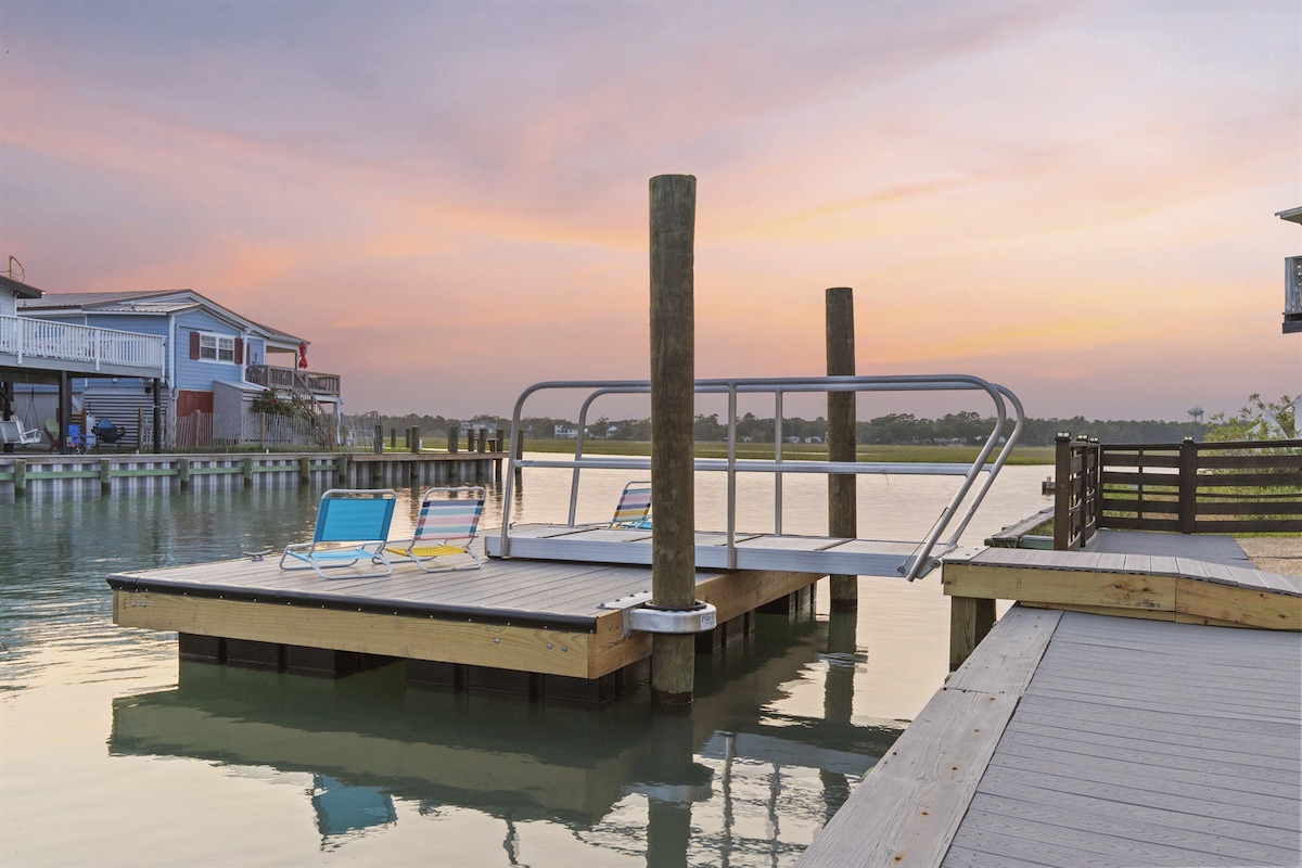 Incredible Spring Find New Dock! Sunset Views