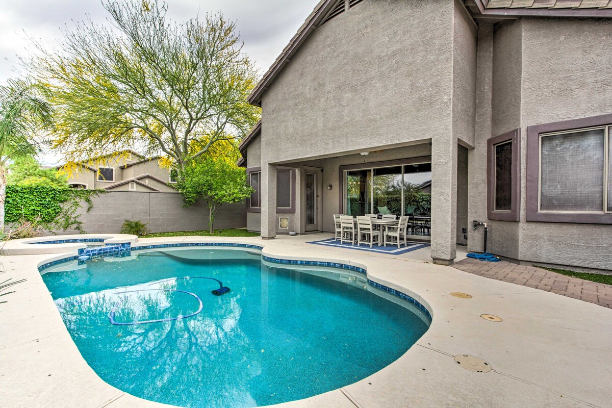 Bright Phoenix Home w/ Private Pool & Hot Tub