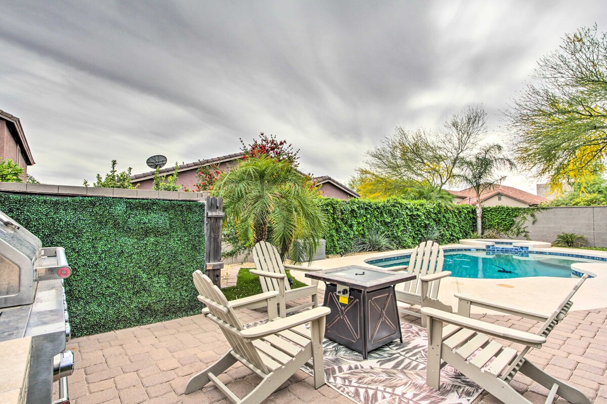 Bright Phoenix Home w/ Private Pool & Hot Tub