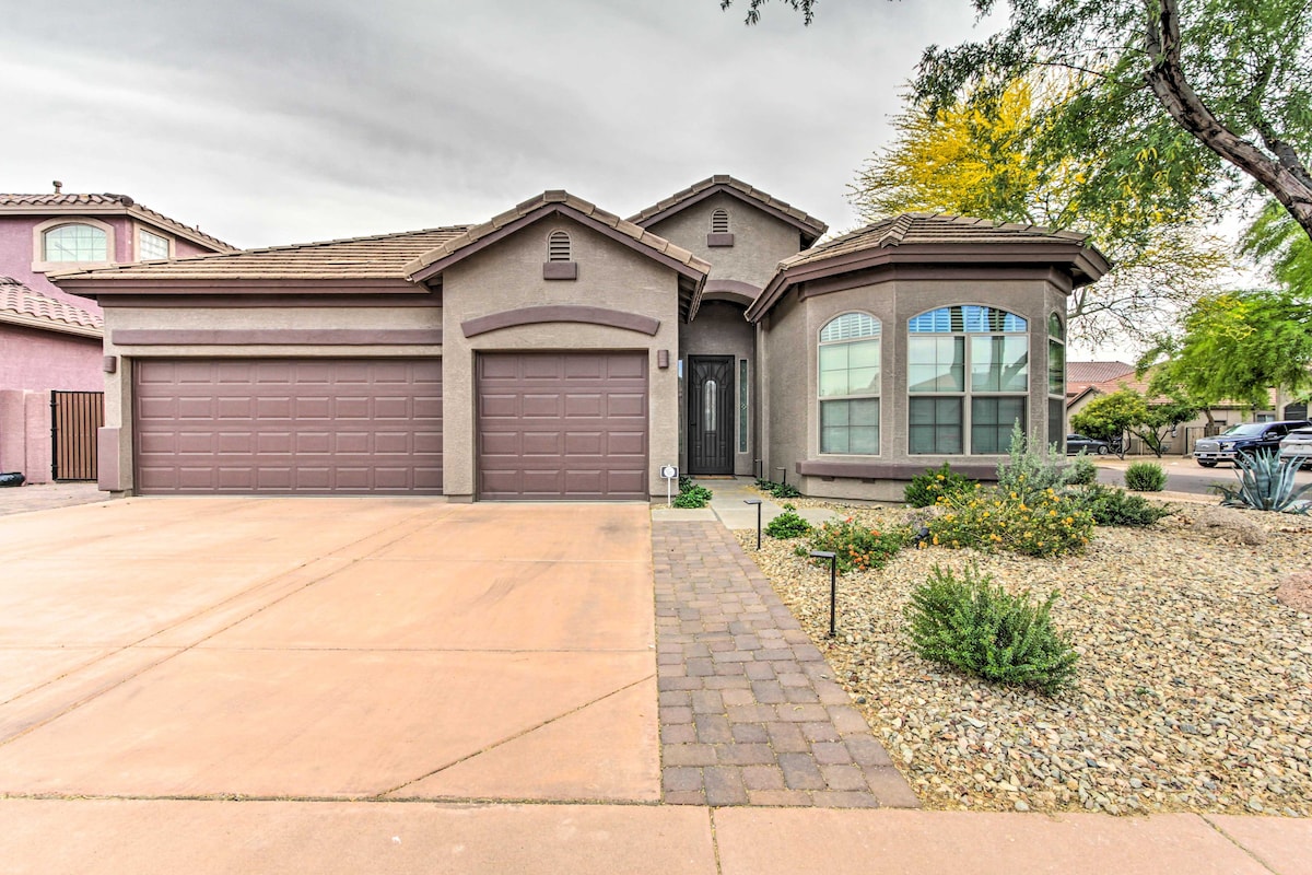 Bright Phoenix Home w/ Private Pool & Hot Tub