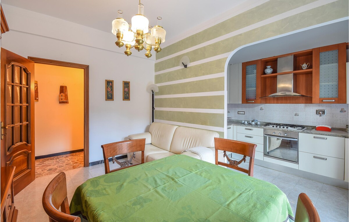热那亚令人惊叹的公寓，设有2间卧室和