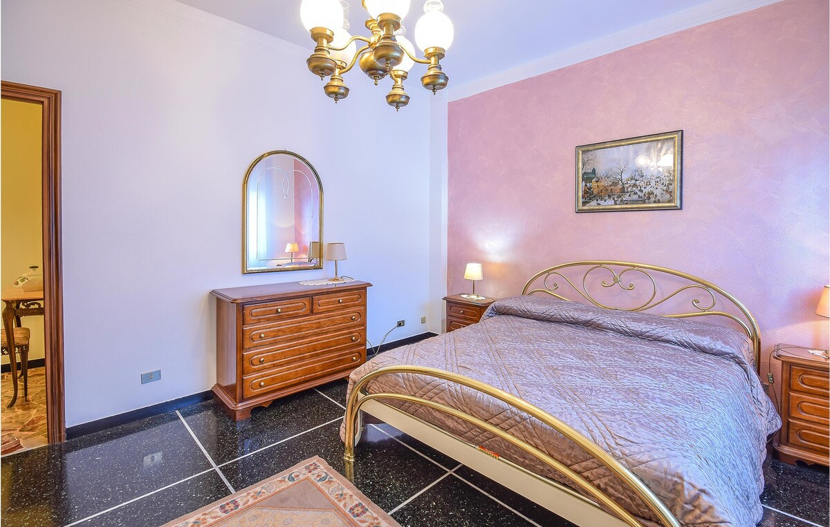 热那亚令人惊叹的公寓，设有2间卧室和