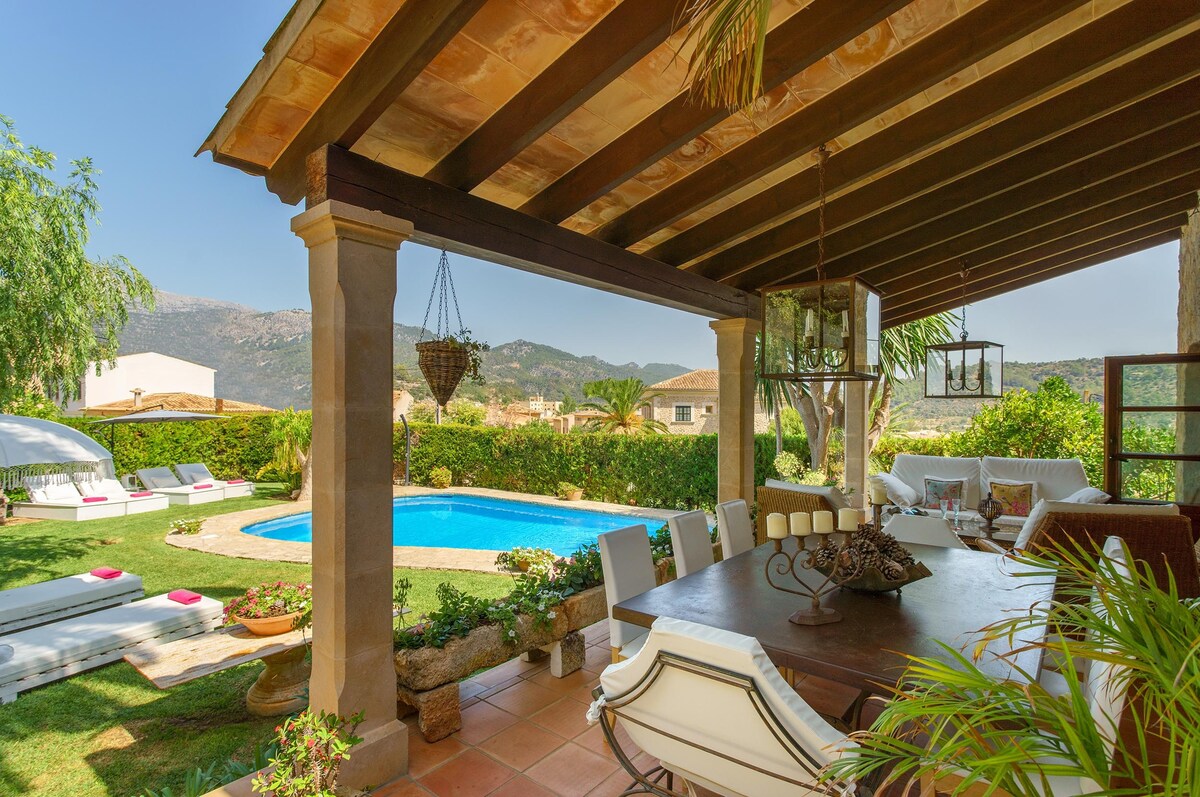 Majorca别墅，带游泳池、无线网络、空调