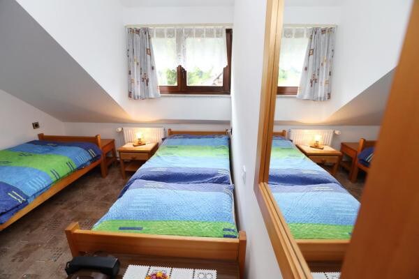 Basic twin room at Guesthouse Resje