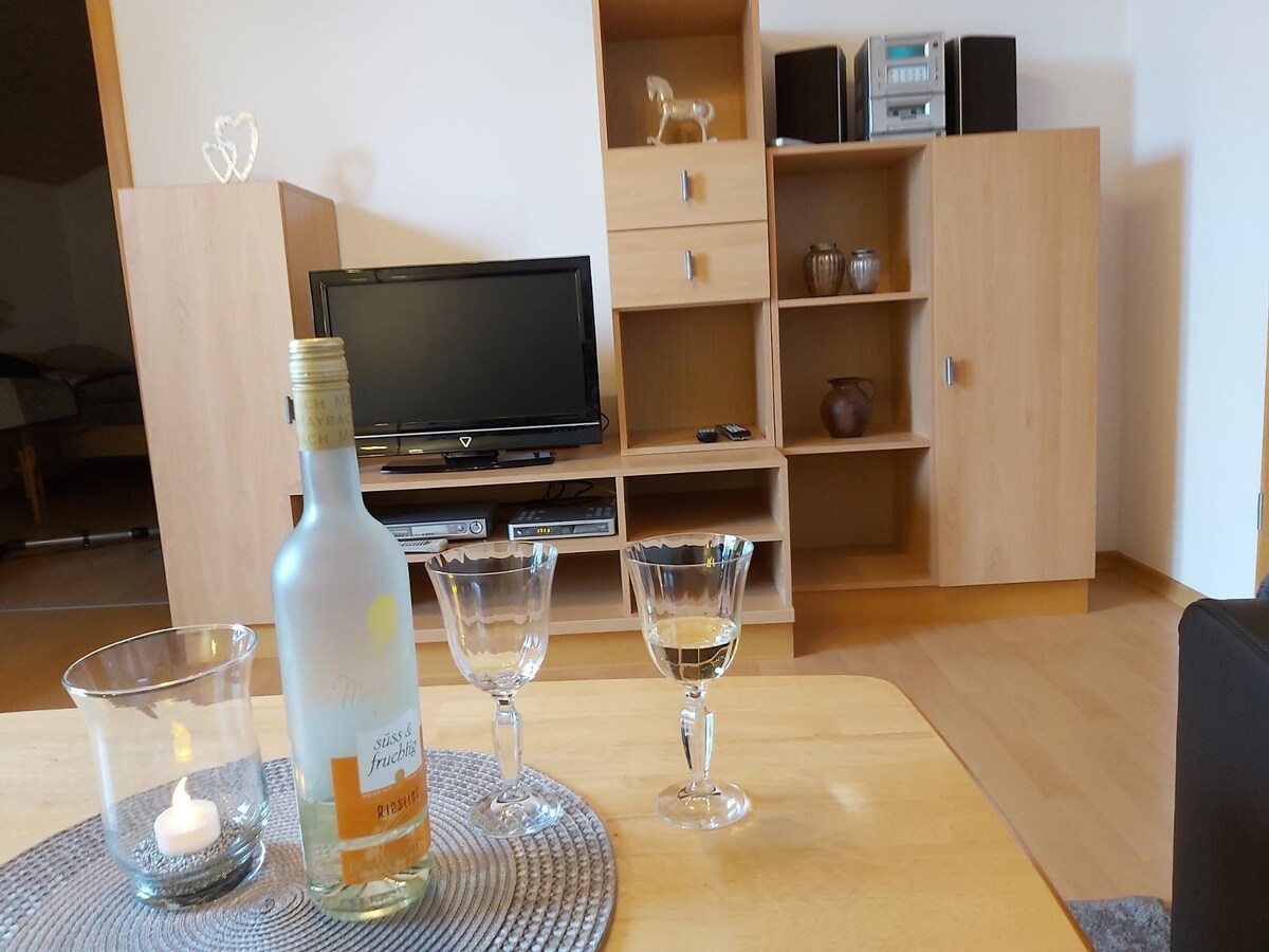 Ferienwohnung 1 mit Balkon (Haus Panorama)