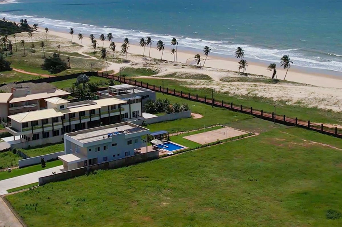 CUMBUCO沙滩豪宅，私人泳池， 10人， 5间套房，网球海滩，烧烤架，全套公寓- SummerVille