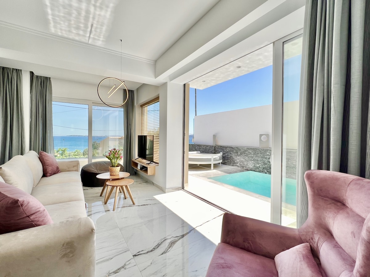 Luxury Villa Barbati Sun with private pool