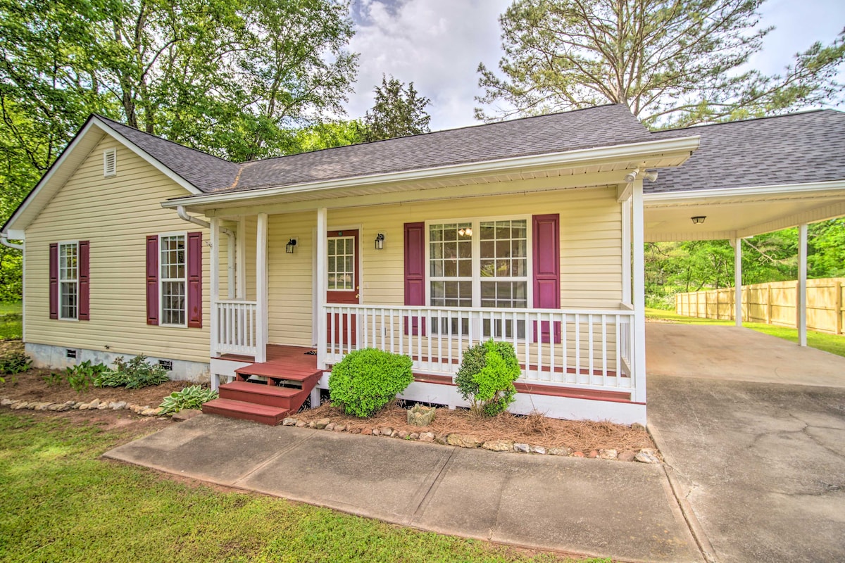 Cartersville Family Home w/ Spacious Backyard