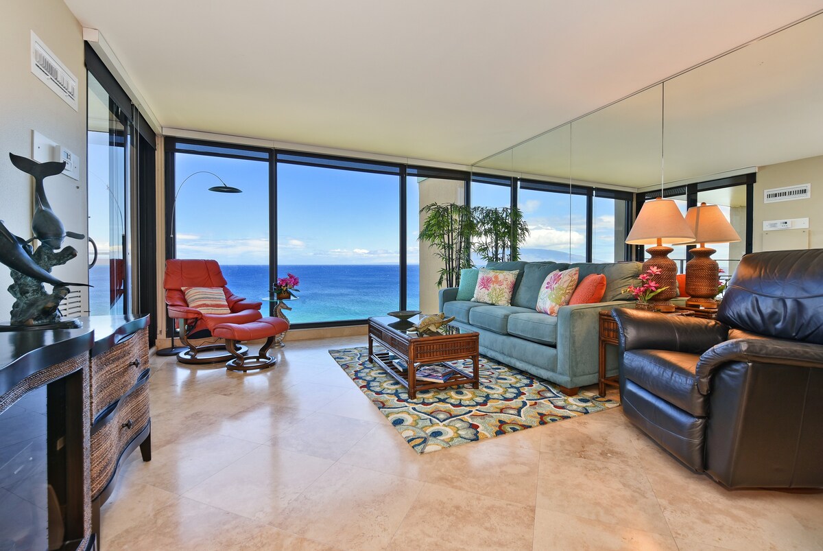 1 Bedroom Oceanfront Penthouse - Mahana 1205