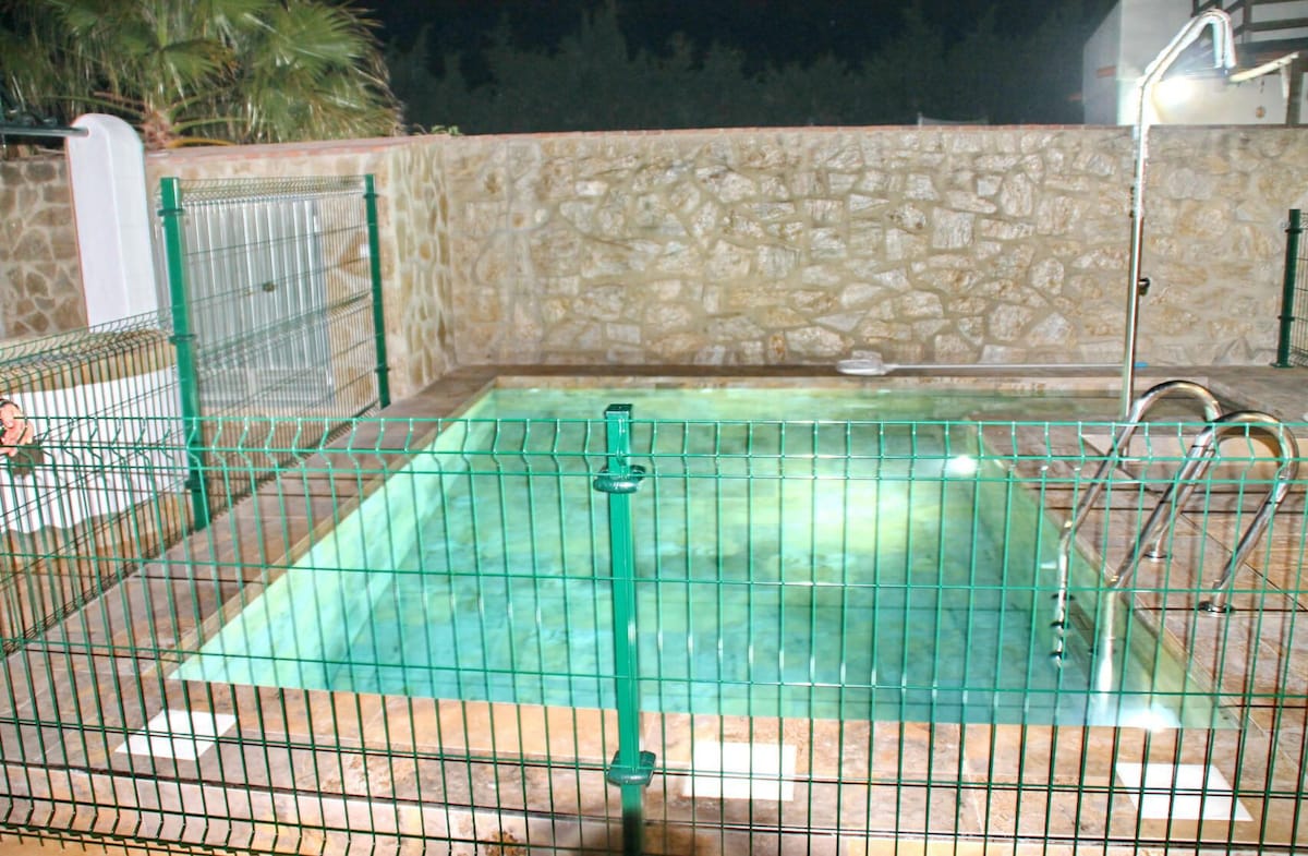 Casa con piscina privada en la playa del Palmar 08