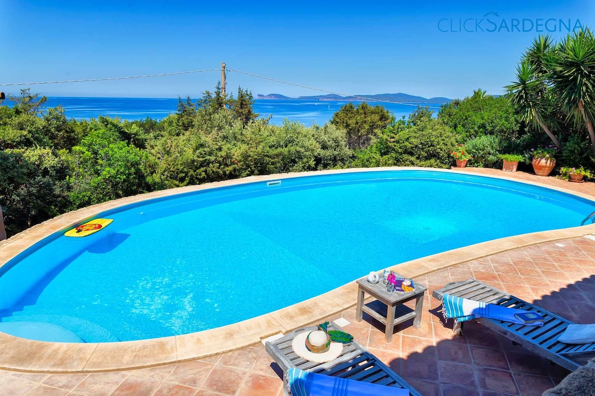 Villa Julia sea view with independent pool