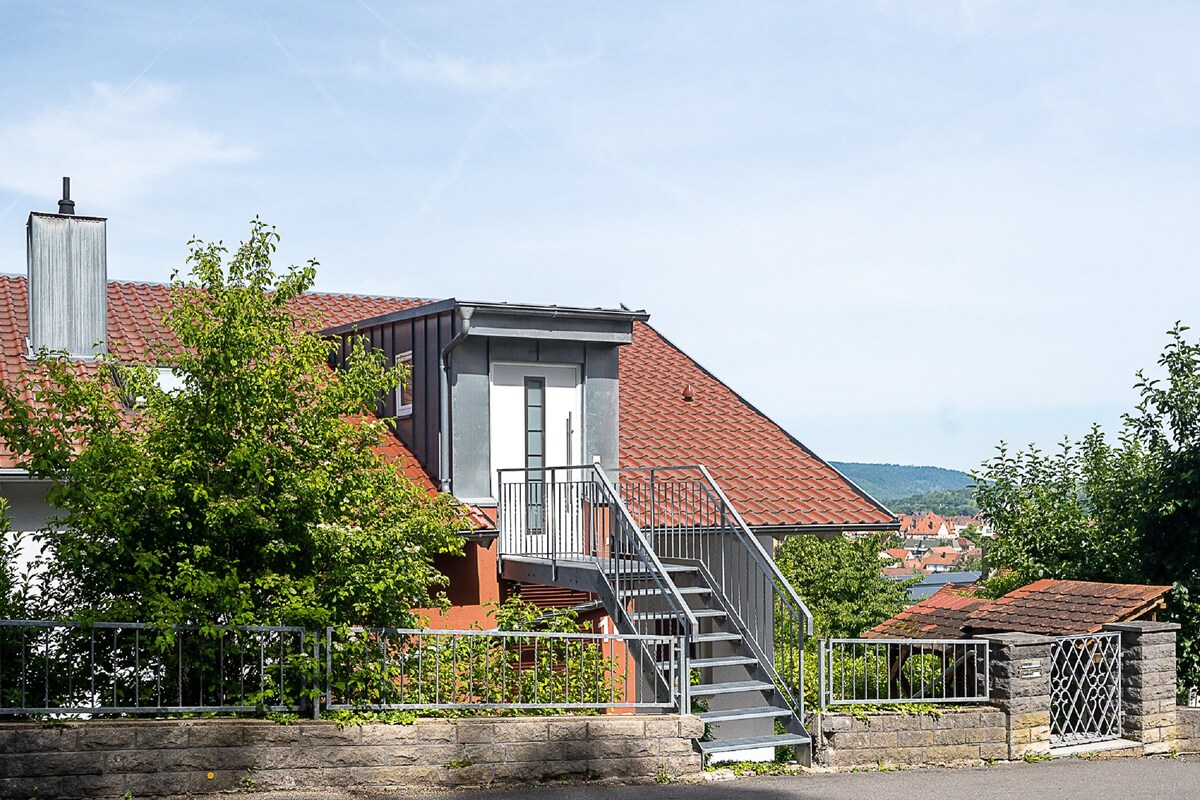 Ferienwohnung (77qm) mit Terrasse (Ferienwohnung im Eisenbergweg)