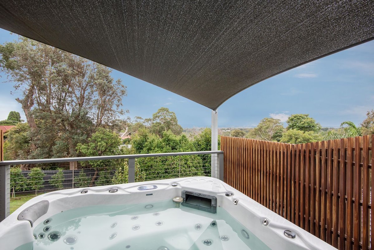 Mt Martha Escape with Spa and Views