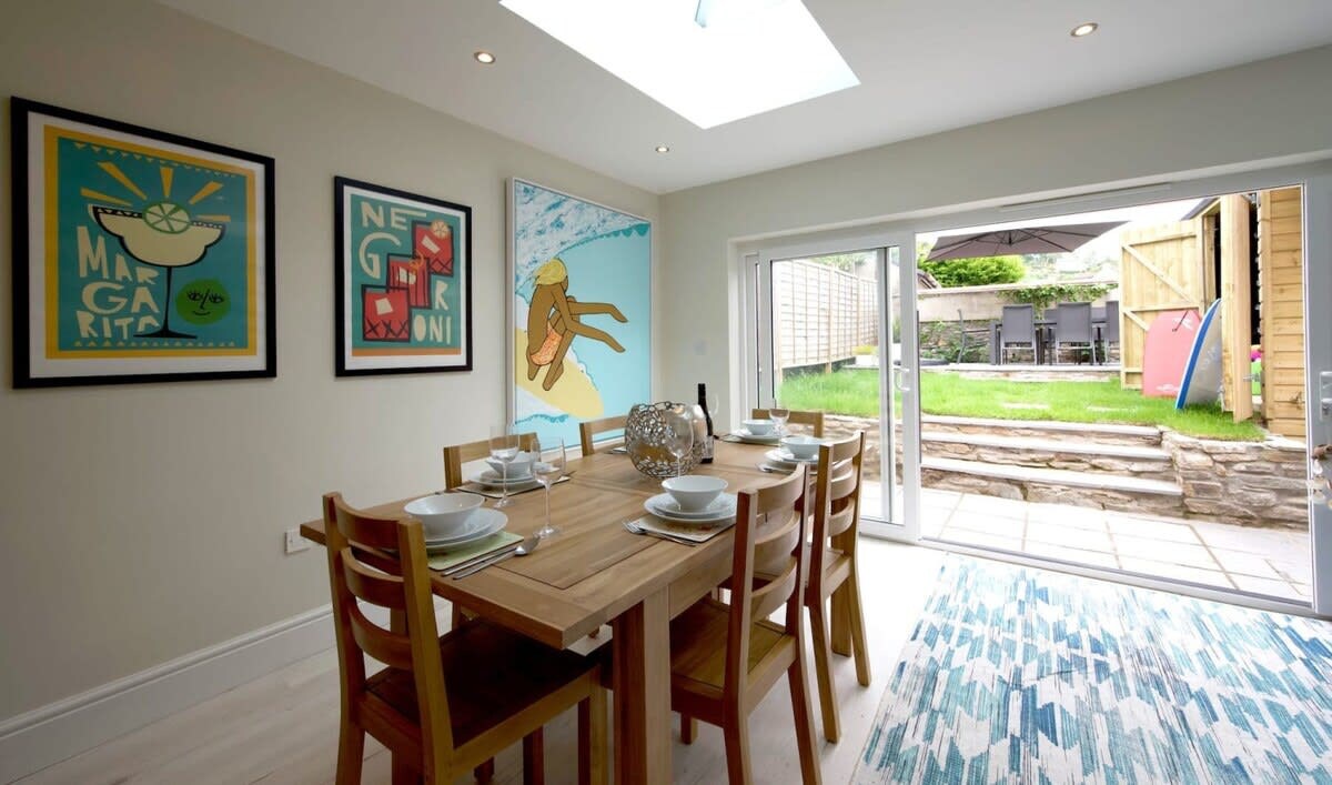 Airy House & Garden, 5 min Drive to Saunton Sands