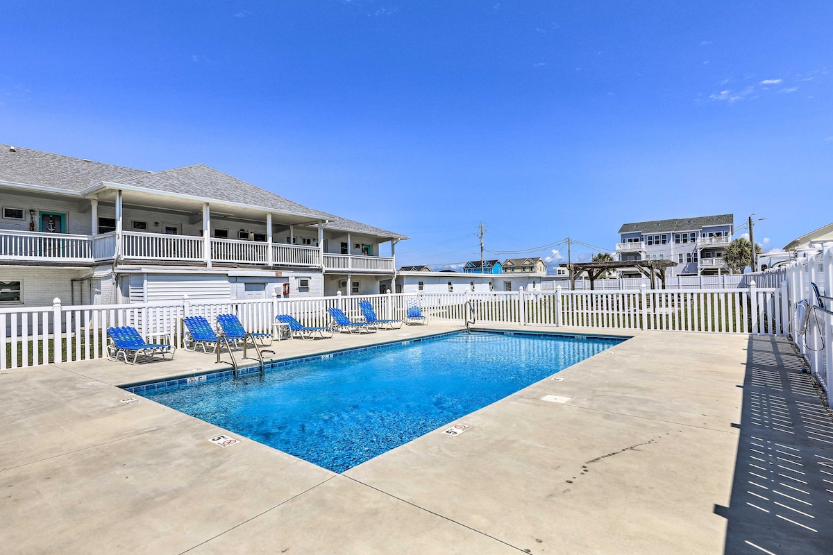 Atlantic Beach Studio w/ Community Pool!