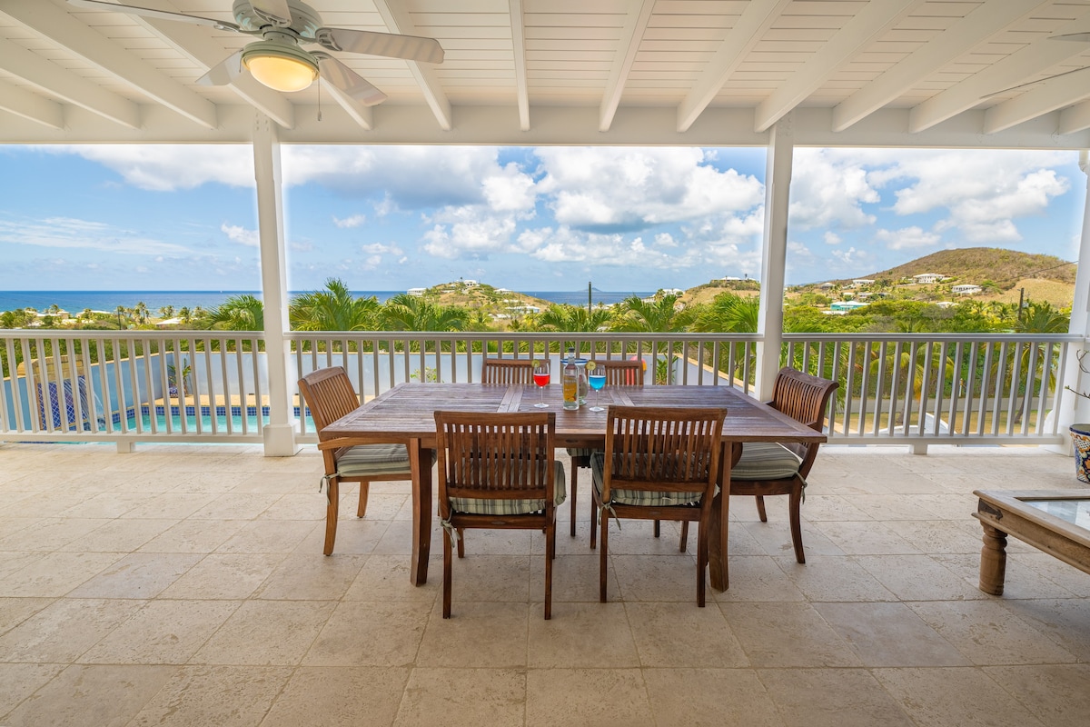 Spacious home w/ pool & near Christiansted town!