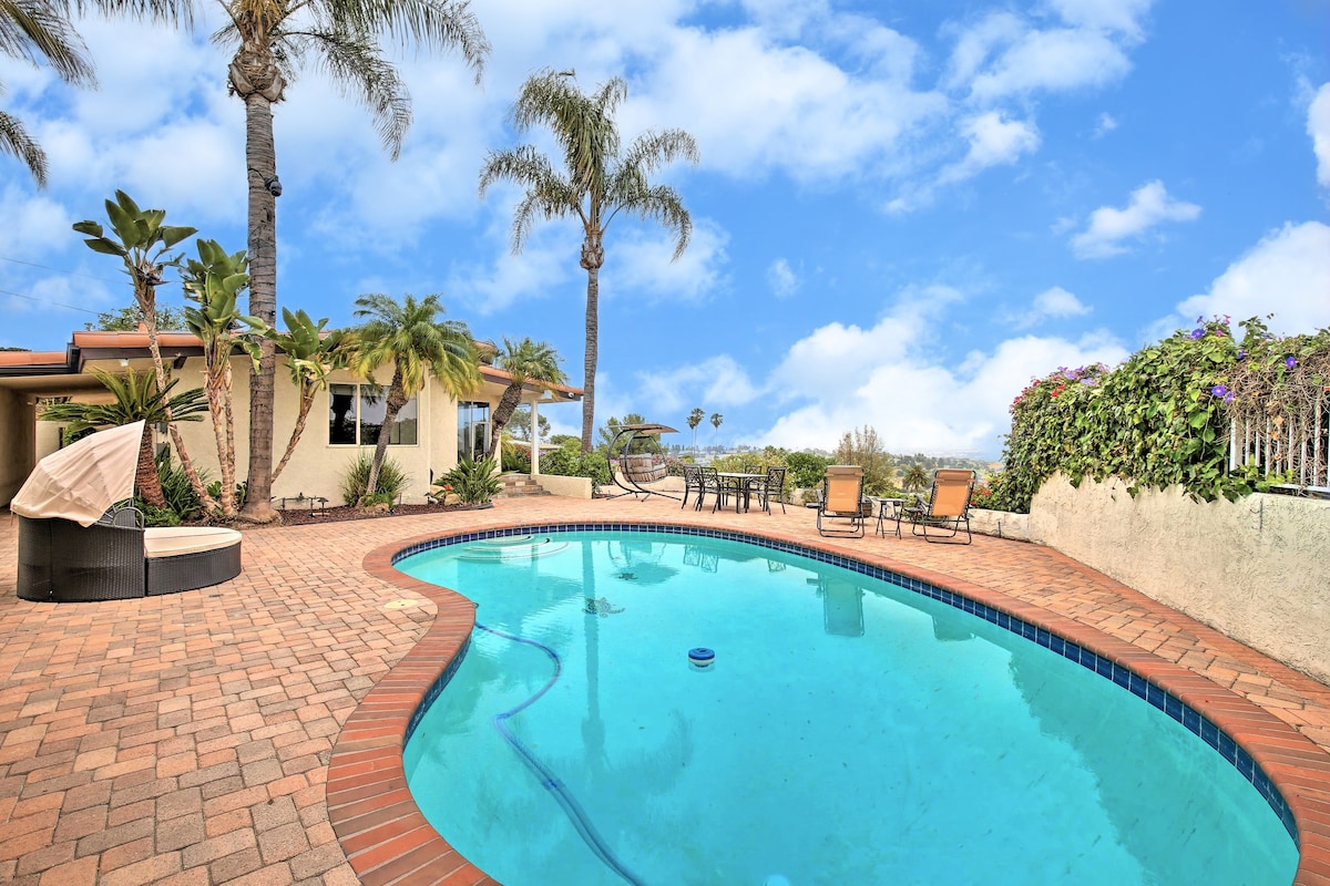 Stunning Palos Verdes Escape: Pool, Fire Pit!