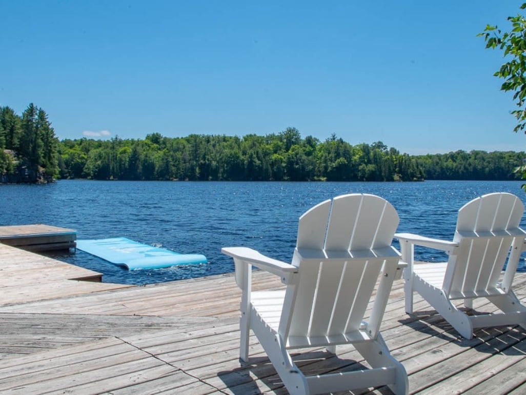 Breathtaking Views on Large Lake Manitouwabing