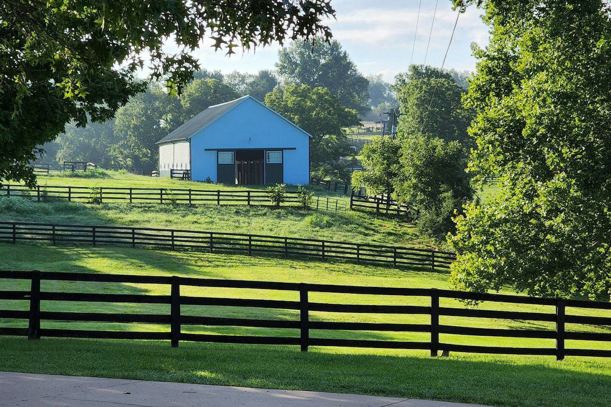 Keeneland-Keene Creek庄园旁边的12英亩别墅