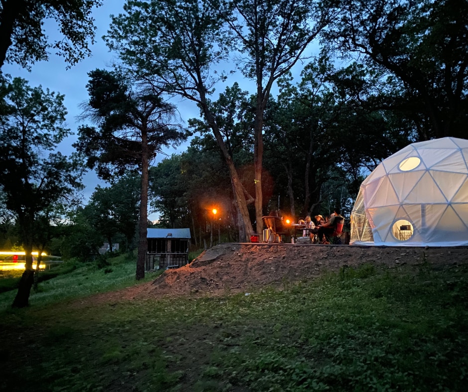 Geo Dome at Big Rock Creek!