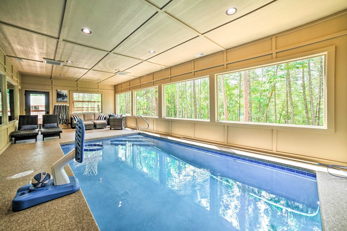 Sevierville Cabin w/ Hot Tub & Indoor Pool!