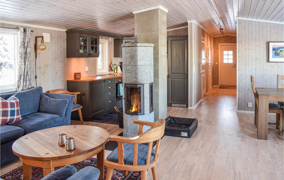 位于Sjusjøen的迷人房源，设有4间卧室