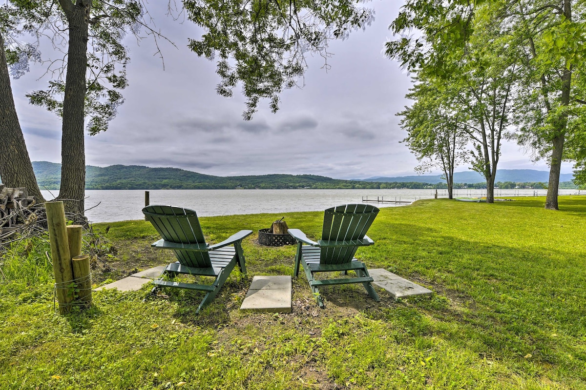 Cozy Lake Champlain Cottage w/ Beautiful View