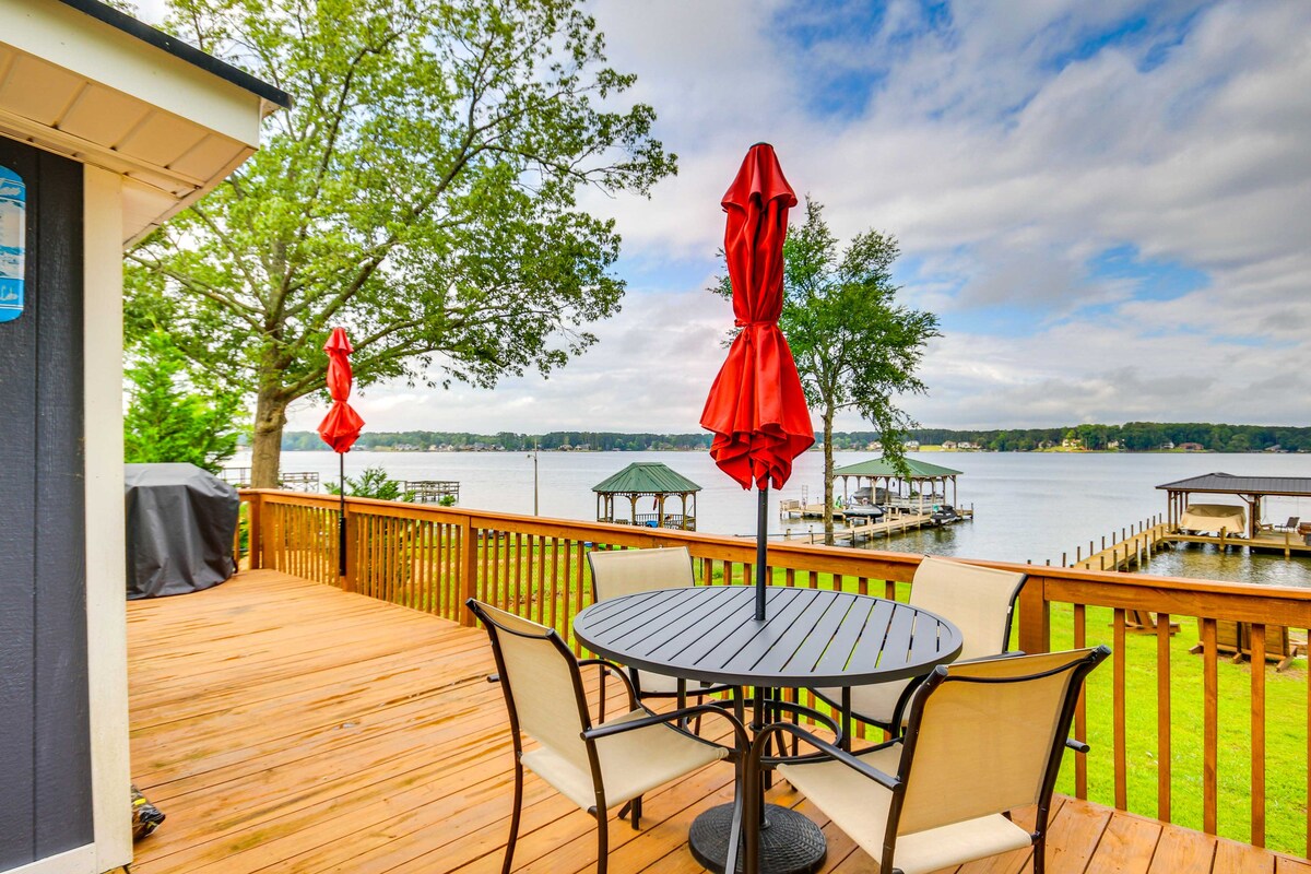 Lakefront Retreat w/ Private Dock & Boat Rental!