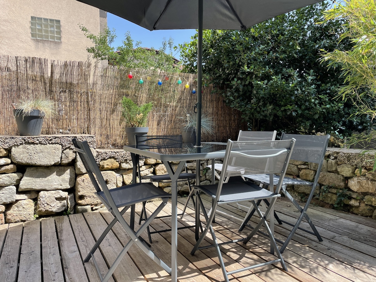 Les Terrasses du Claux, centre historique