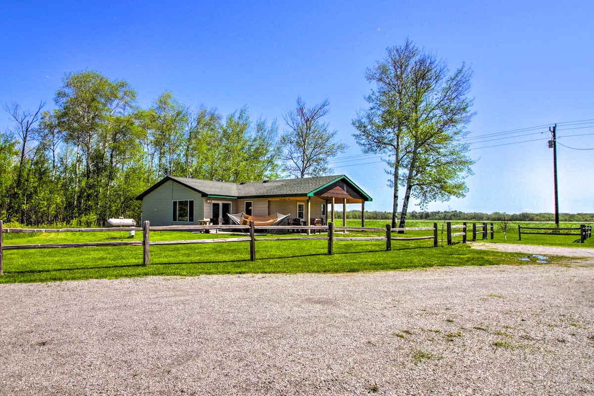 Rural 'Harry' s House ， 20英亩火坑