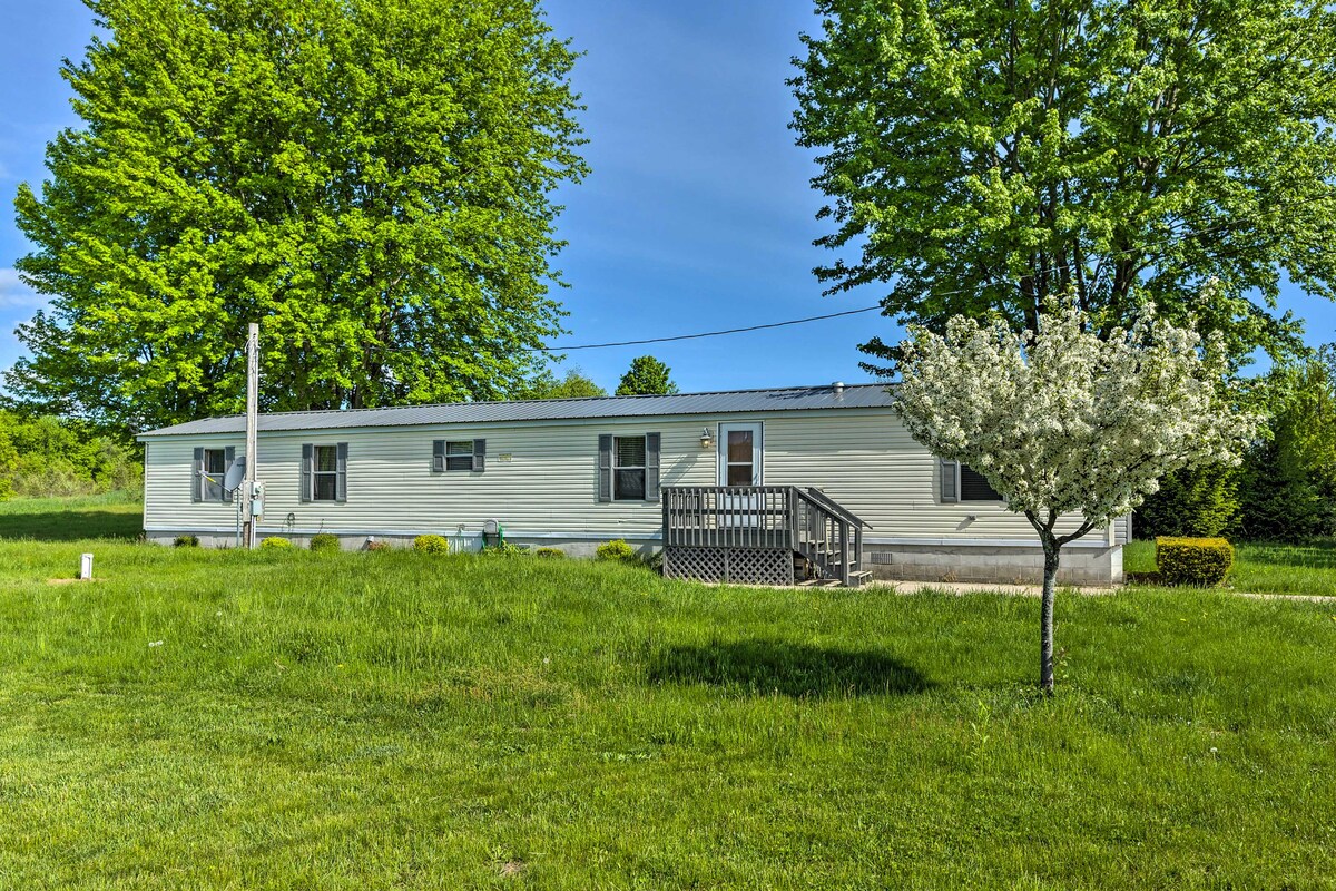 Peaceful MI Home on 1 Acre: Pets Welcome!