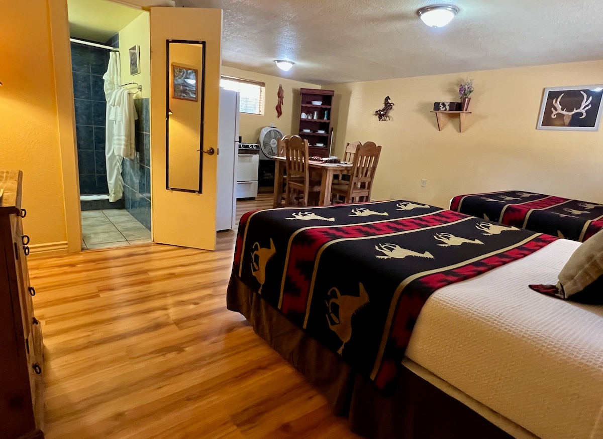 Kitchen Suite 6 at Lake Roberts Motel