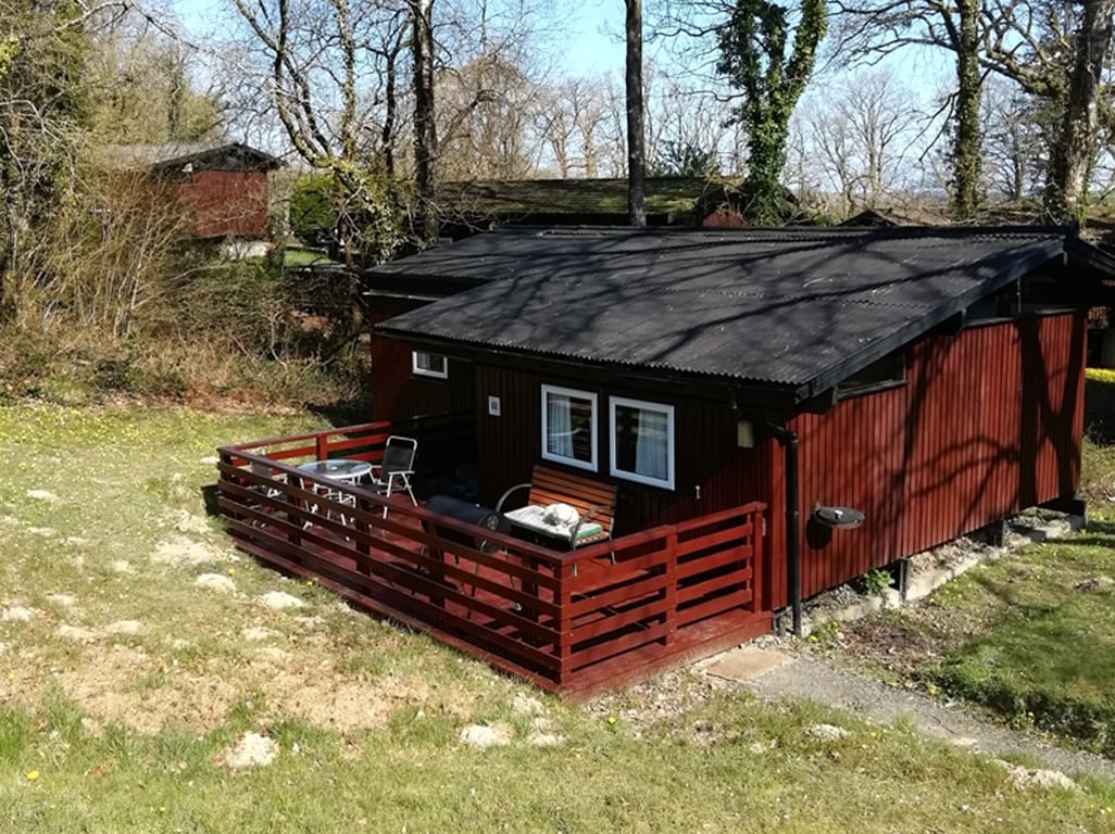 Nuthatch Lodge is set in 24 acres of wood/parkland