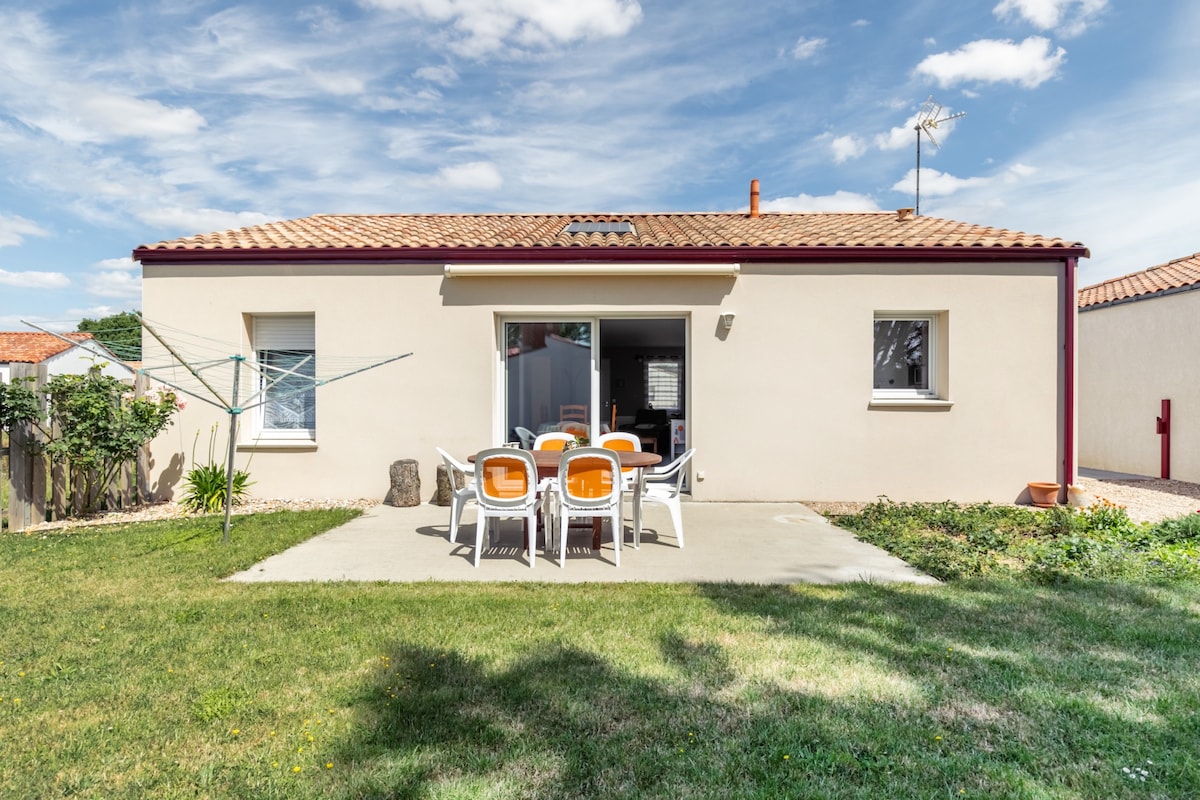 Maison familiale pour 4 à Talmont Saint Hilaire