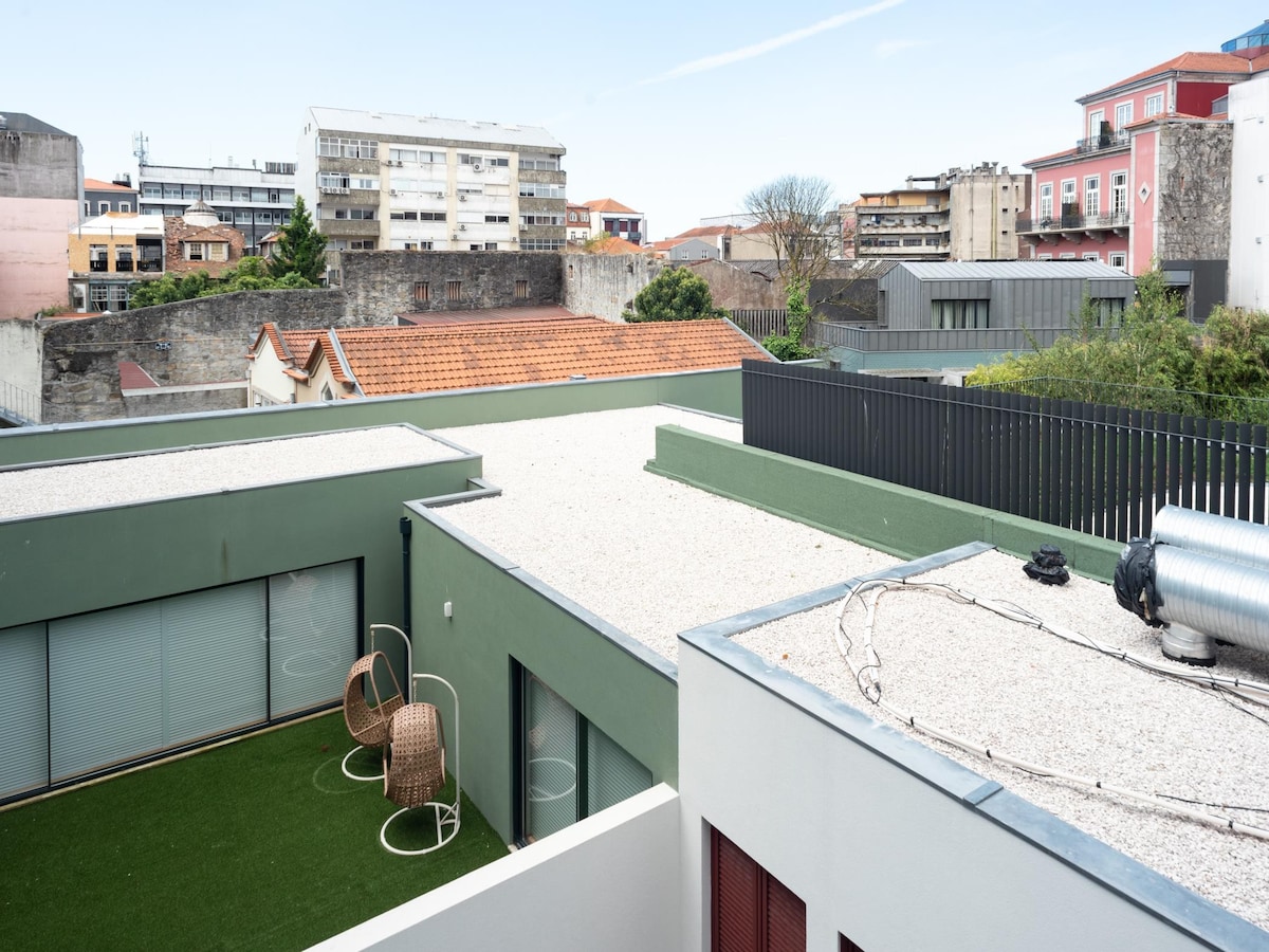 Porto XL 1位于市中心的宽敞公寓