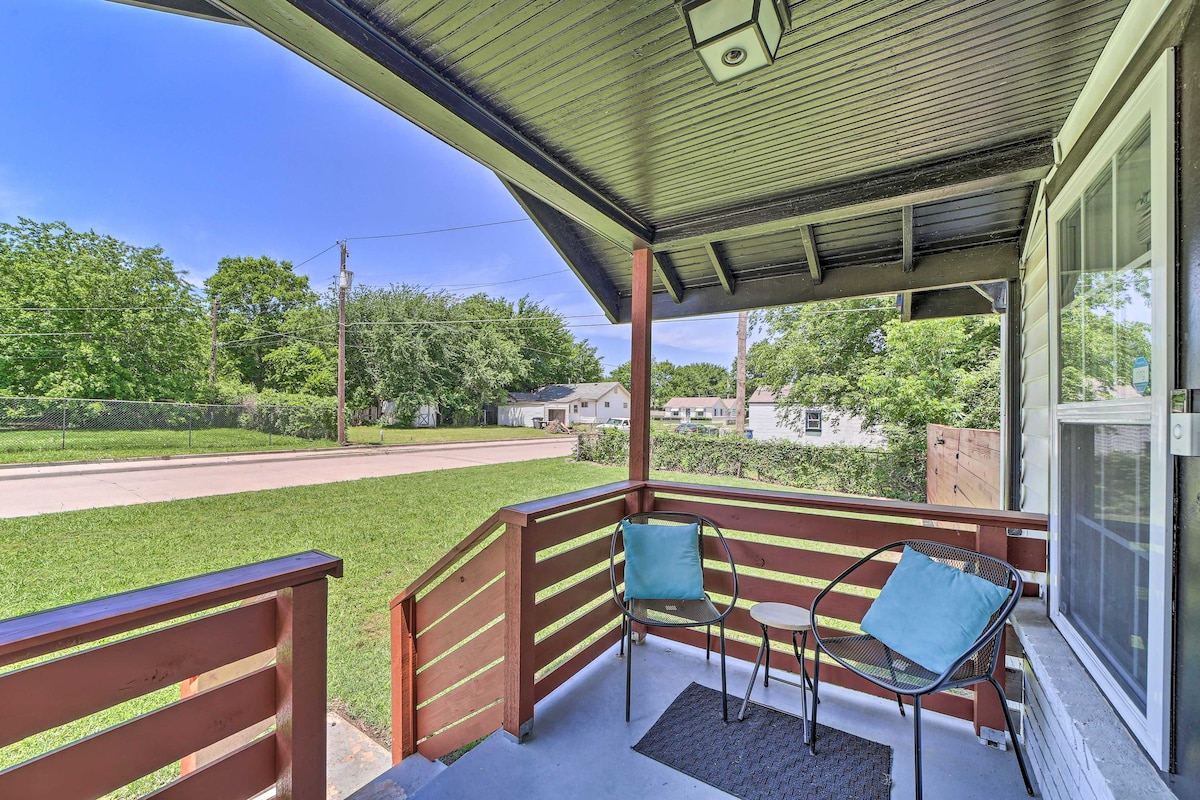 Airy Central Getaway w/ Porch & Private Yard!