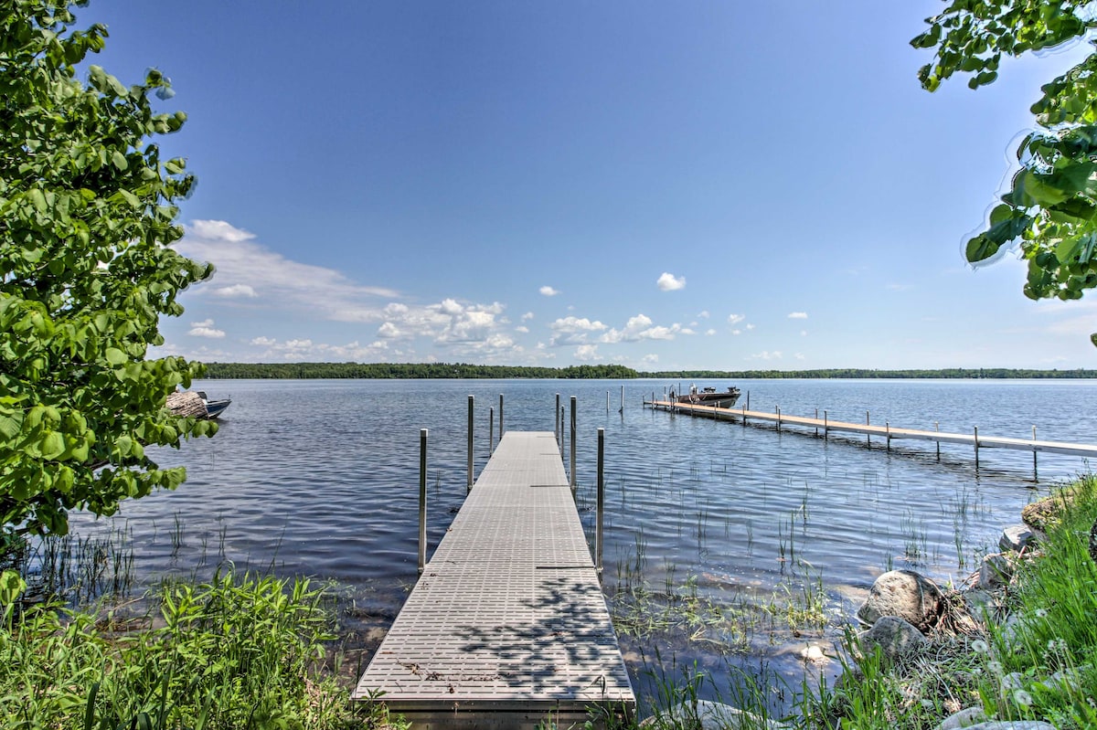 Retreat w/ Lake Access & Private Boat Dock!