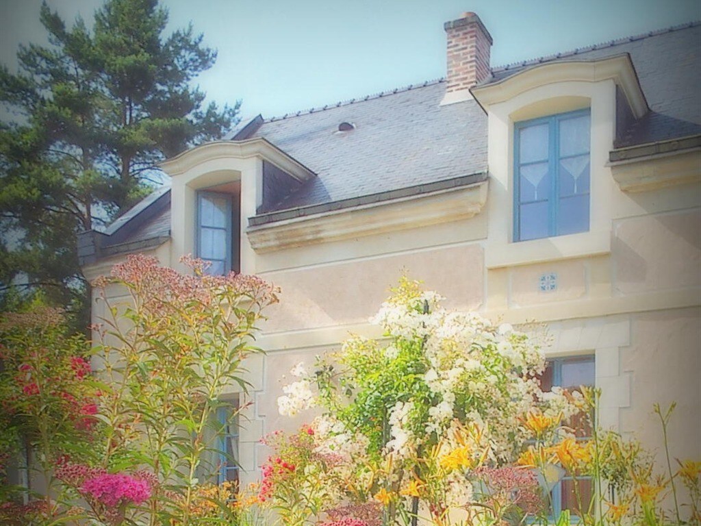 Chambre Double avec vue sur Jardin à Les Roses de