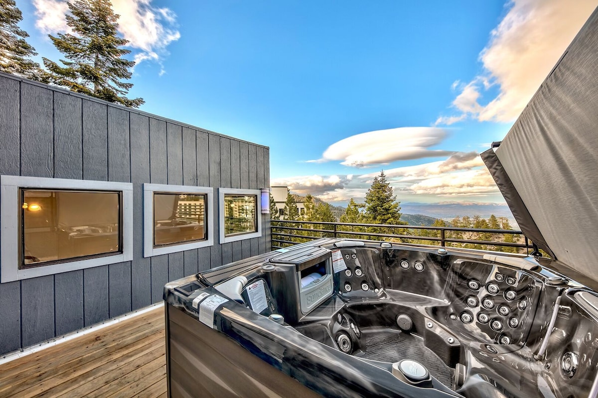 Luxe4 lake Tahoe Luxury Blue Diamond w/ hot tub