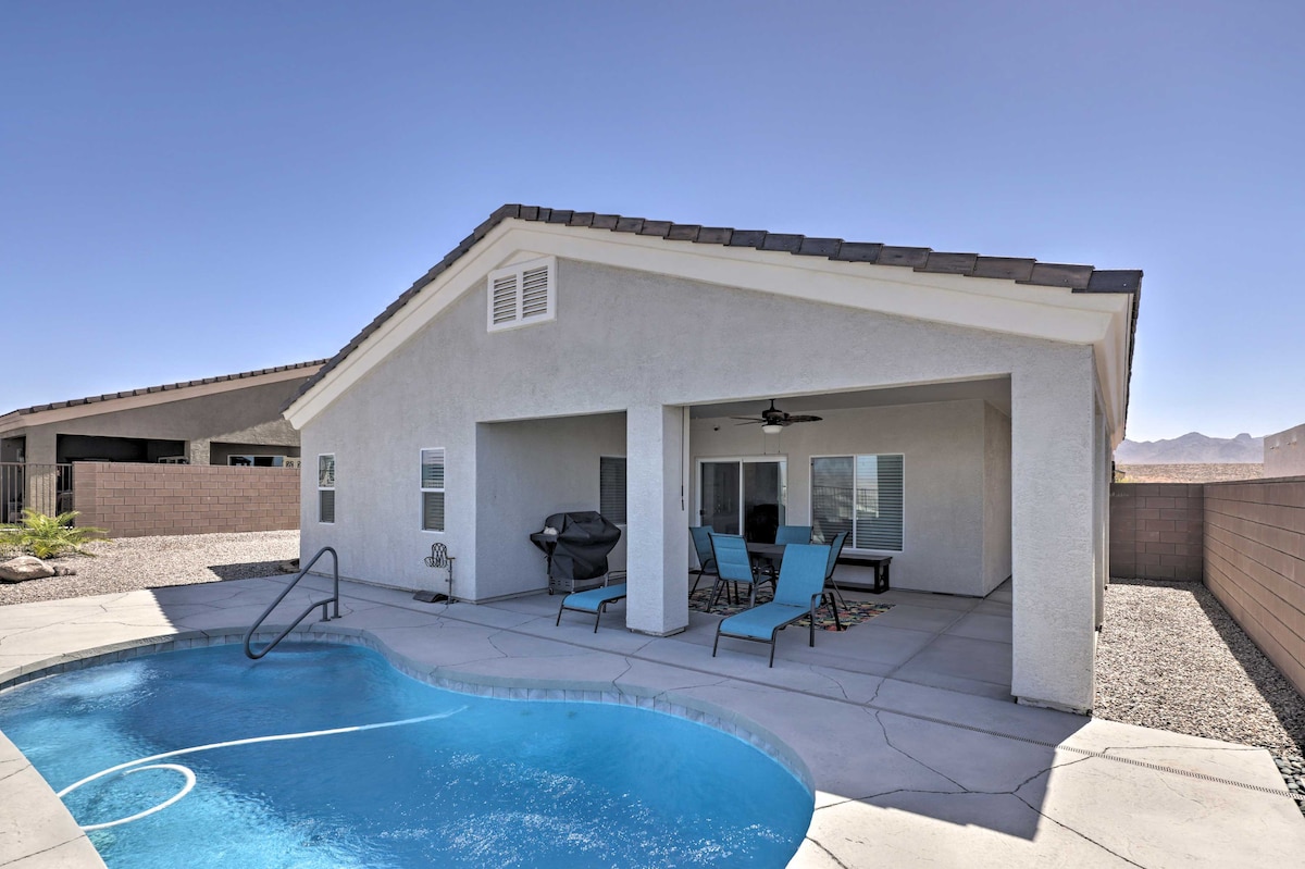 Sunny Bullhead City Home w/ Patio & Mnt View!