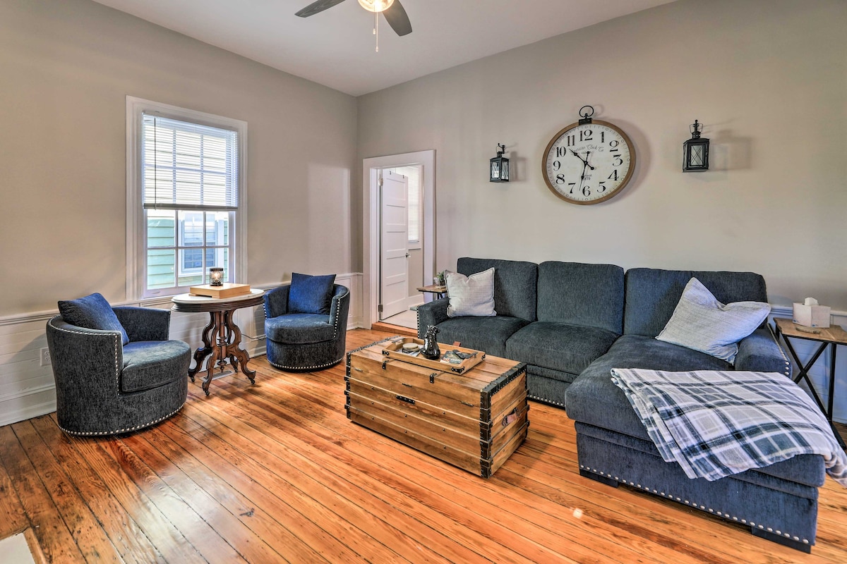 Charming New Bern Home, Walk to Historic Dtwn