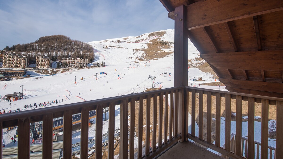 Appt spacieux 8 pers au pied des pistes