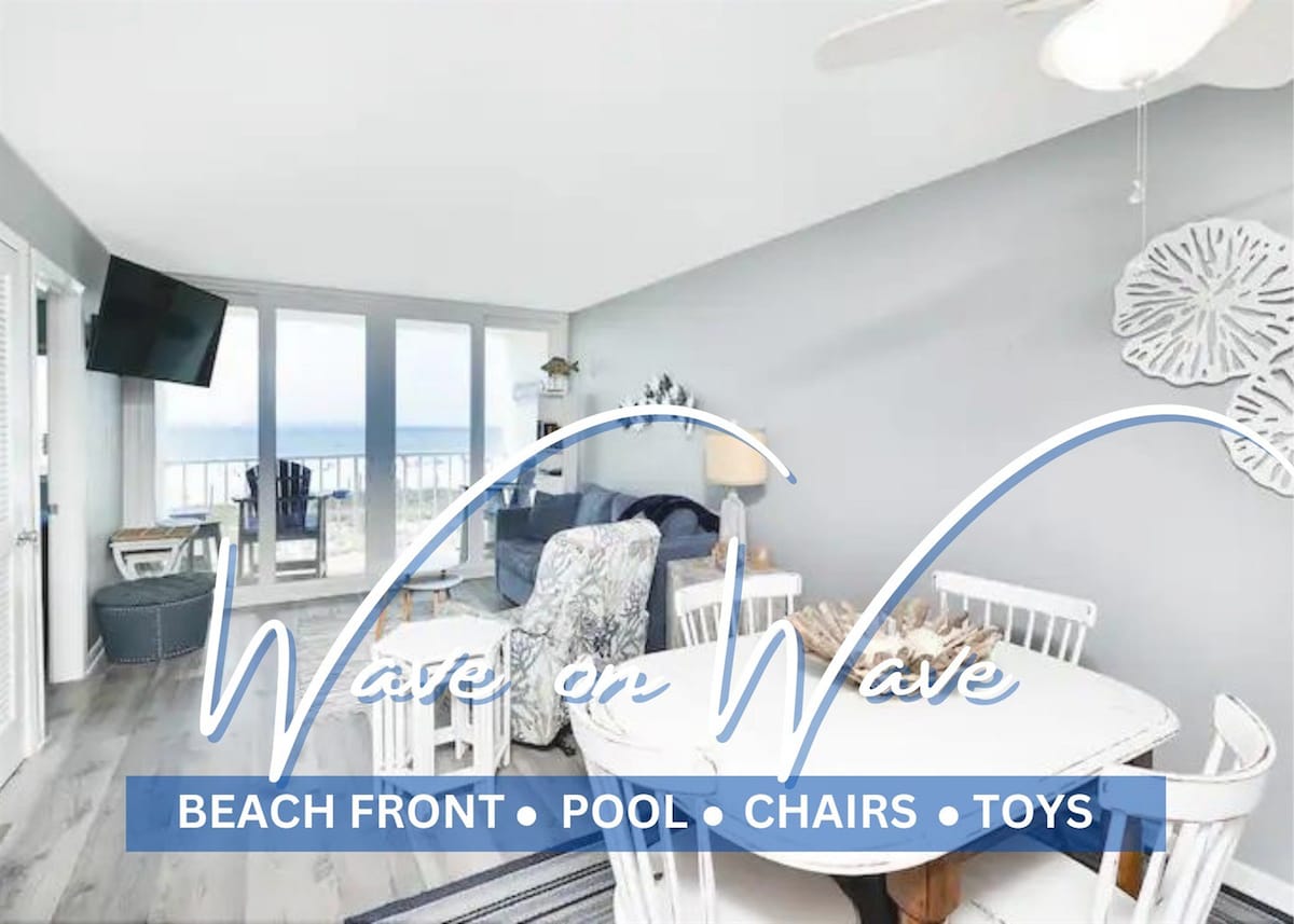 Beach Front |Walking distance Hangout & Pier