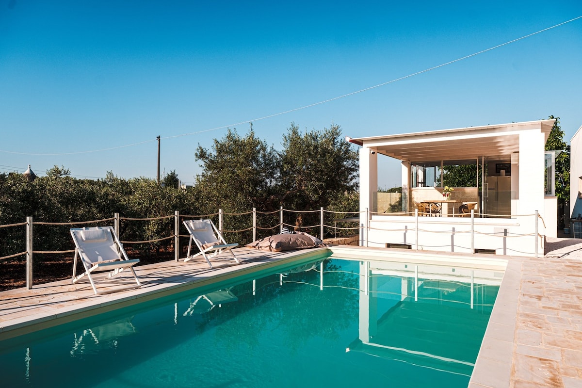 HelloApulia Trulli with private SPA & pool